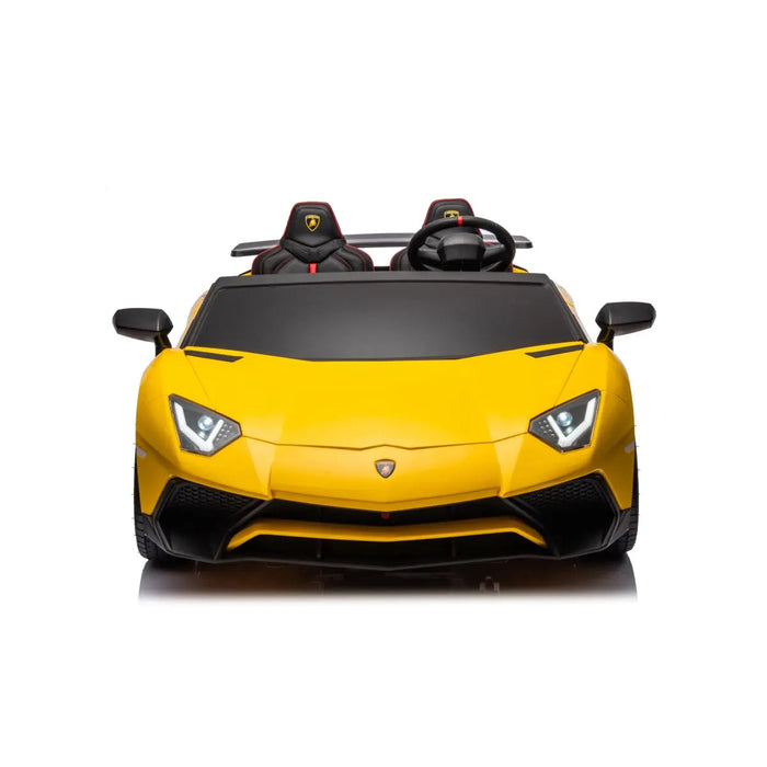 Freddo Toys 24V Lamborghini Aventador 2 Seater Ride On Car for Kids: Advanced Brushless Motor & Differential for High-Octane Fun FR8877