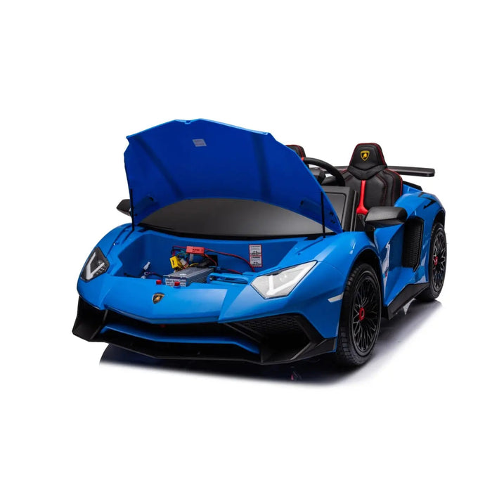 Freddo Toys 24V Lamborghini Aventador 2 Seater Ride On Car for Kids: Advanced Brushless Motor & Differential for High-Octane Fun FR8877