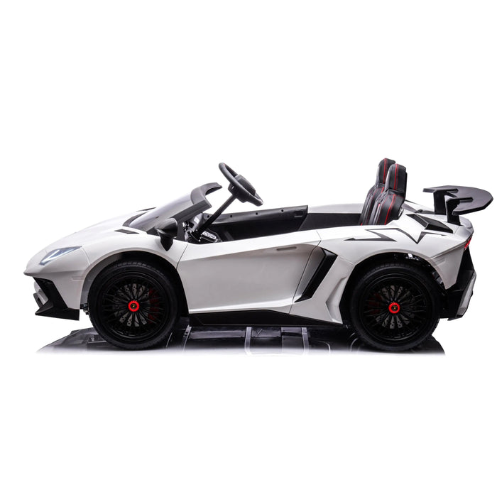 Freddo Toys 24V Lamborghini Aventador 2 Seater Ride On Car for Kids: Advanced Brushless Motor & Differential for High-Octane Fun FR8877