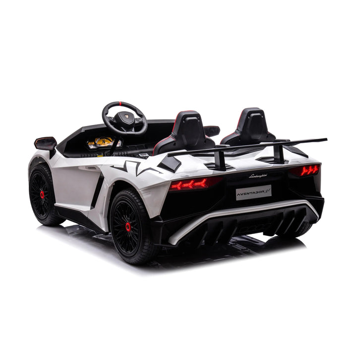 Freddo Toys 24V Lamborghini Aventador 2 Seater Ride On Car for Kids: Advanced Brushless Motor & Differential for High-Octane Fun FR8877