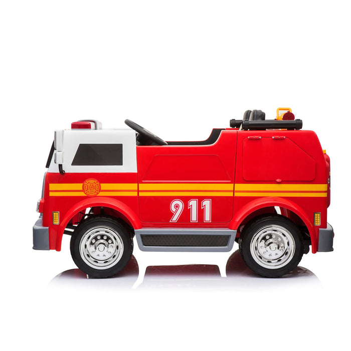 Freddo Toys 24V Freddo Fire Truck 2-Seater Ride on FR9118
