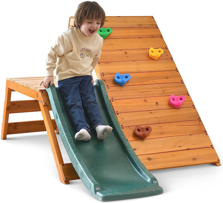 Avenlur Palm - 5-in-1 Outdoor and Indoor Playground Playset AVNLR-PLM-CLMBR-OTDR-V3-NY