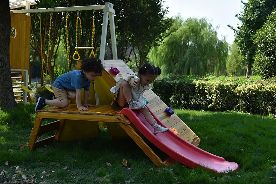 Avenlur Palm - 5-in-1 Outdoor and Indoor Playground Playset AVNLR-PLM-CLMBR-OTDR-V3-NY