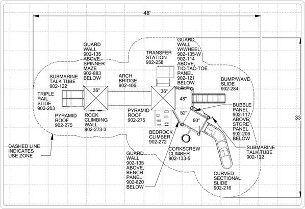 SportsPlay Model Alex Modular Playground 911-140B