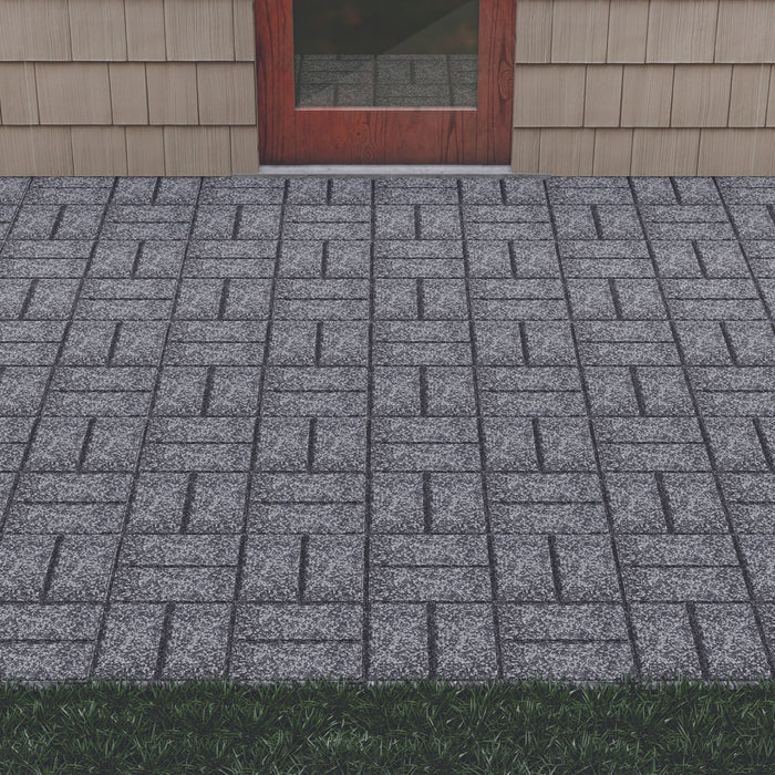 IMC Outdoor Living GroundSmart 16” x 16” x ¾” Dual-Sided Rubber Paver