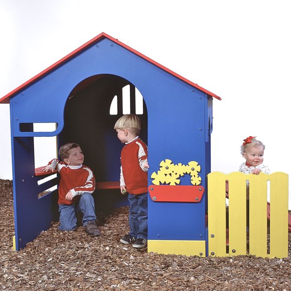 SportsPlay Tot Town Outdoor Tot House (Primary Colors) 902-803