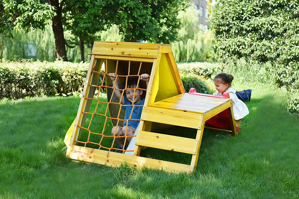 Avenlur Palm - 5-in-1 Outdoor and Indoor Playground Playset AVNLR-PLM-CLMBR-OTDR-V3-NY