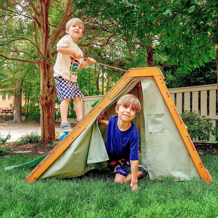 Avenlur Palm - 5-in-1 Outdoor and Indoor Playground Playset AVNLR-PLM-CLMBR-OTDR-V3-NY