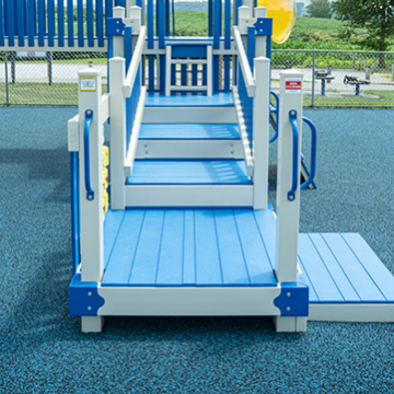 Swing Kingdom Tiny Island Playground Commercial Vinyl Playset