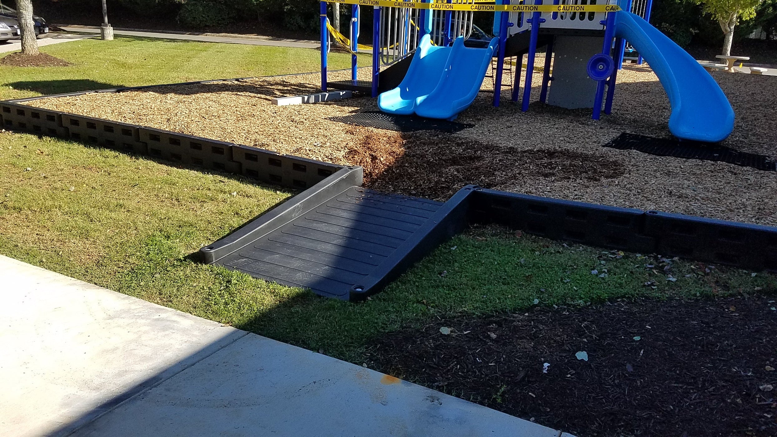 Ada Ramp Forest Action Play Systems ADA Accessible Half Ramp APS-ADAHalfRamp - Institu ...