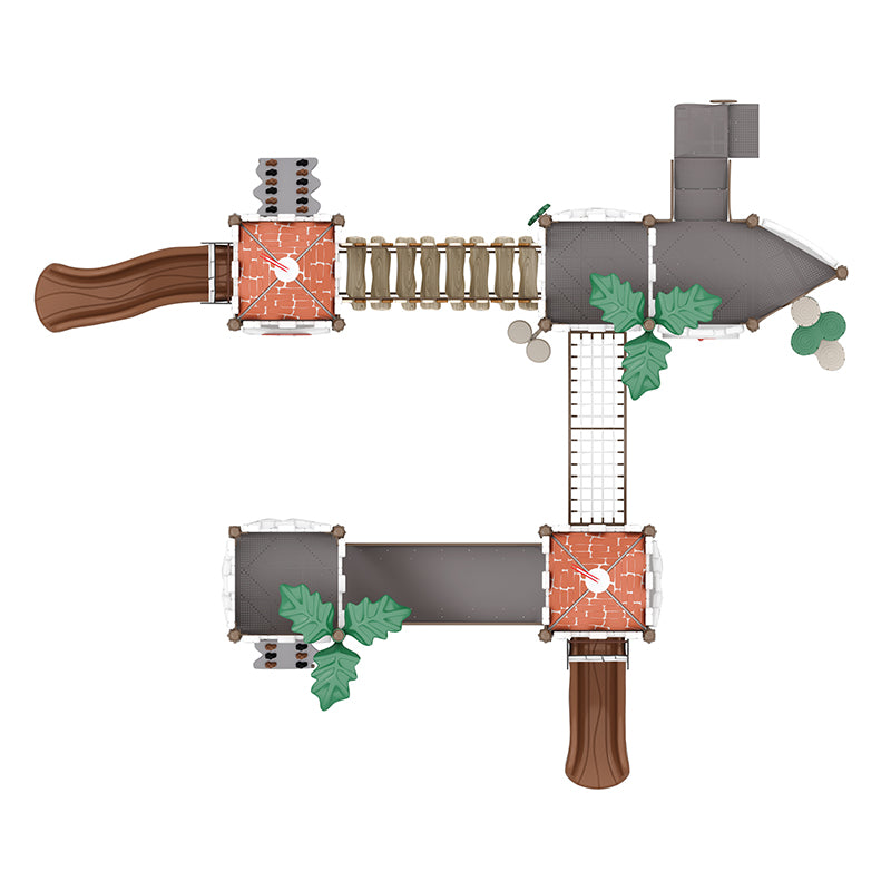 Wisdom WiseMAX Brightwater Fortress Playground Structure AT50CS-0002