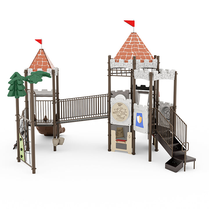 Wisdom WiseMAX Woodlands Fort Playground Structure AT50CS-0003