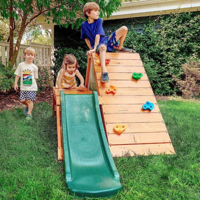 Avenlur Palm - 5-in-1 Outdoor and Indoor Playground Playset AVNLR-PLM-CLMBR-OTDR-V3-NY