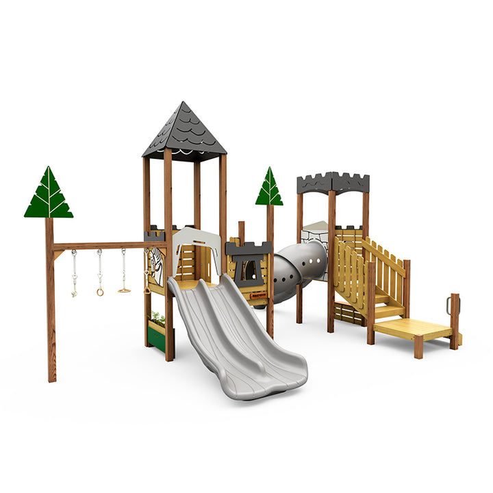 Wisdom Knights Play Playground Structure BE35CS-0008