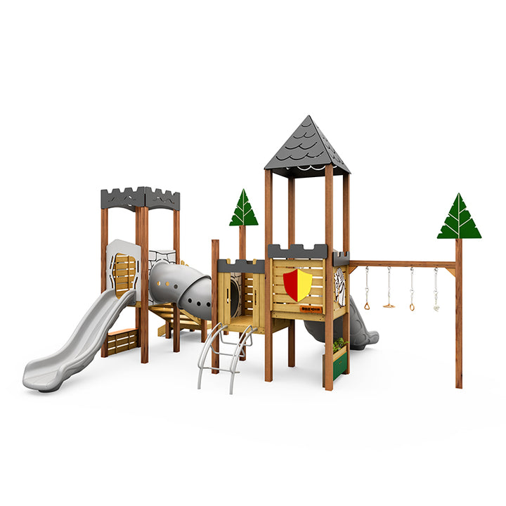 Wisdom Knights Play Playground Structure BE35CS-0008