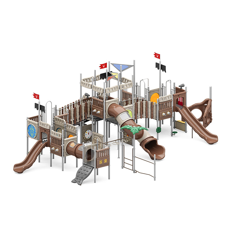 Wisdom WisePLAY Mediterranean Playground Structure BS35PS-0001