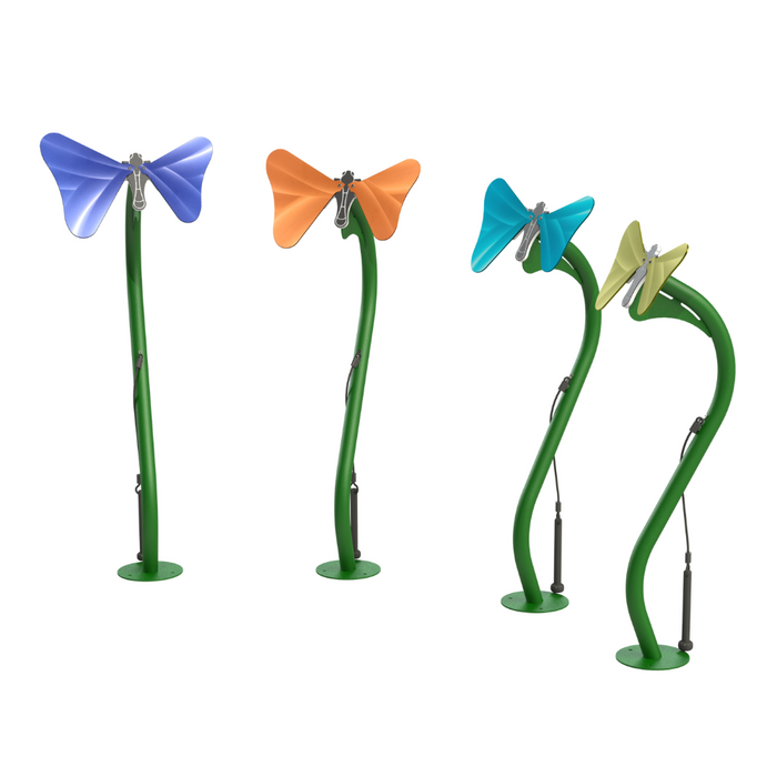 FreeNotes Butterflies Ensemble Set of 4 Musical Instrument