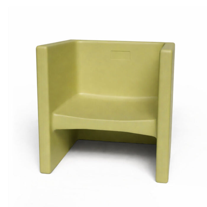 Children's Factory Original 3-in-1 Cube Chair – Made in USA Toddler Seating & Table – Recyclable Classroom Chair (Single or 4 Pack, Multiple Colors)