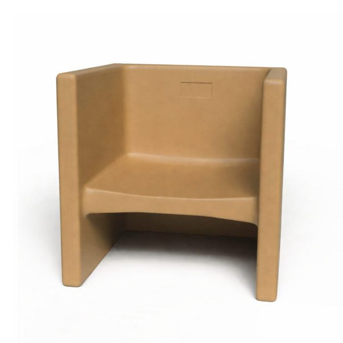 Children's Factory Original 3-in-1 Cube Chair – Made in USA Toddler Seating & Table – Recyclable Classroom Chair (Single or 4 Pack, Multiple Colors)