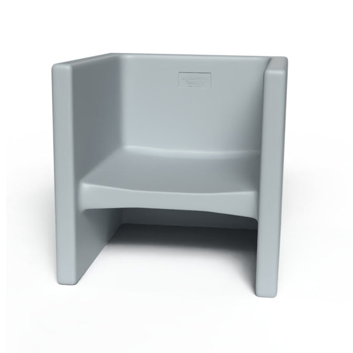 Children's Factory Original 3-in-1 Cube Chair – Made in USA Toddler Seating & Table – Recyclable Classroom Chair (Single or 4 Pack, Multiple Colors)