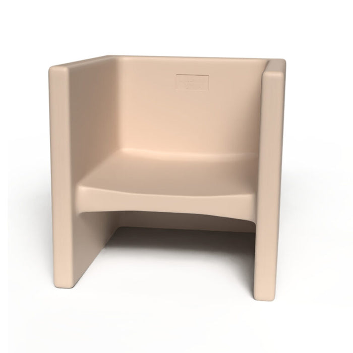 Children's Factory Original 3-in-1 Cube Chair – Made in USA Toddler Seating & Table – Recyclable Classroom Chair (Single or 4 Pack, Multiple Colors)