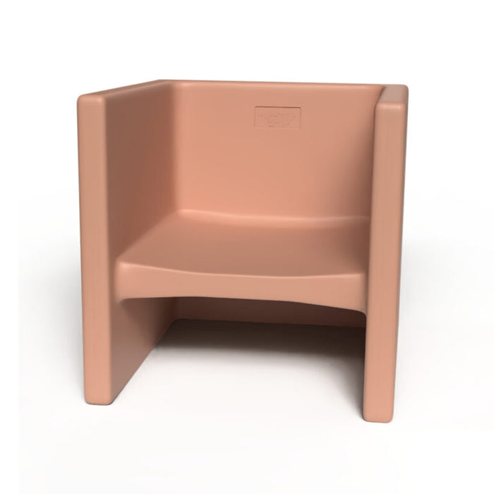 Children's Factory Original 3-in-1 Cube Chair – Made in USA Toddler Seating & Table – Recyclable Classroom Chair (Single or 4 Pack, Multiple Colors)
