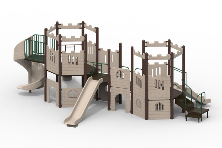 SportsPlay Castle and Castle Jr Modular Playground 911-235B, 911-135B