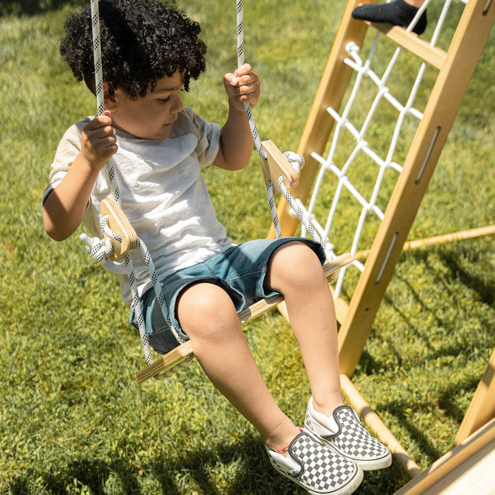 Avenlur Chestnut - 8-in-1 Jungle Gym for Toddlers AVNLR-WD-CLBR