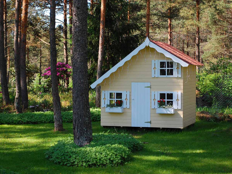 Whole Wood Playhouses DIY Playhouse Kit Little Clubhouse