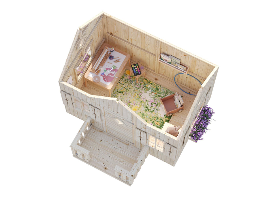 Whole Wood Playhouses DIY Playhouse Kit Little Residence