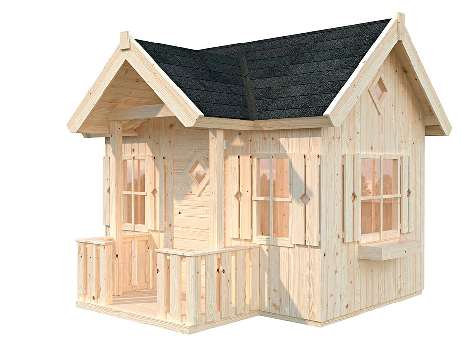 Whole Wood Playhouses DIY Playhouse Kit Little Residence