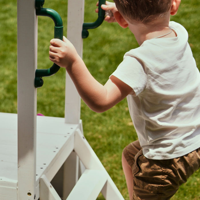 Avenlur Aloe Outdoor Mini Playset for Toddlers – Water Slide & Backyard Fun AVNLR-ALOE-SEA