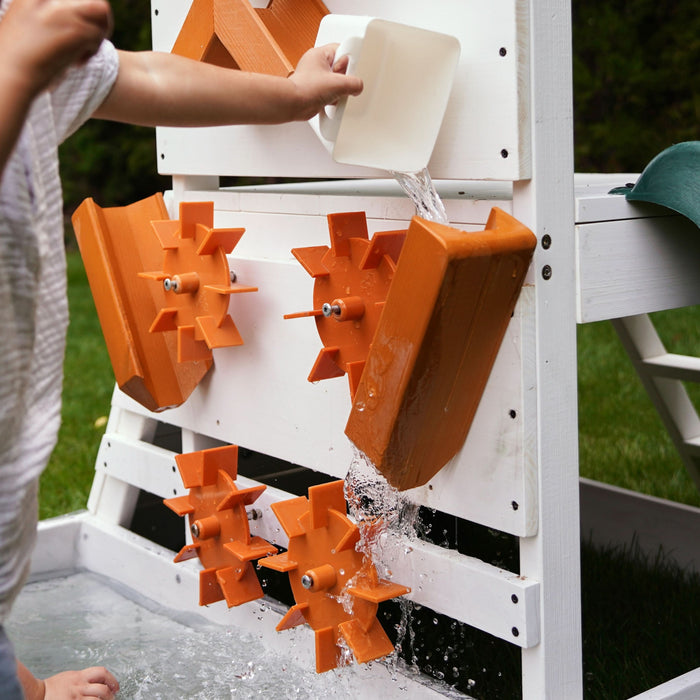 Avenlur Aloe Outdoor Mini Playset for Toddlers – Water Slide & Backyard Fun AVNLR-ALOE-SEA