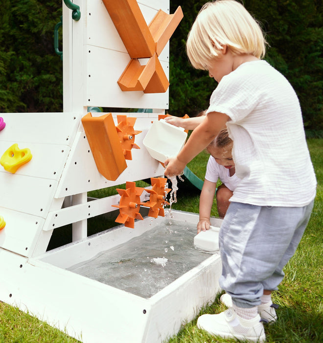 Avenlur Aloe Outdoor Mini Playset for Toddlers – Water Slide & Backyard Fun AVNLR-ALOE-SEA