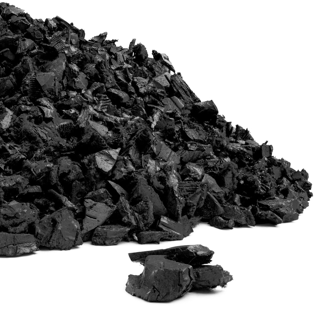 Rubber Mulch Playsafer Rubber Mulch | Painted Black BLK-PAINTED-MULCH