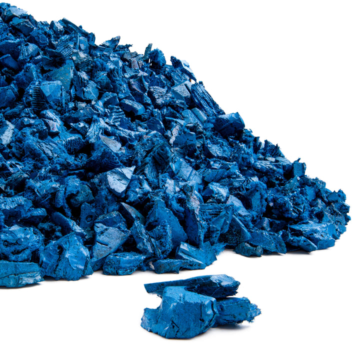 Rubber Mulch Playsafer Playground and Landscape Rubber Mulch | Blue BLU-MULCH