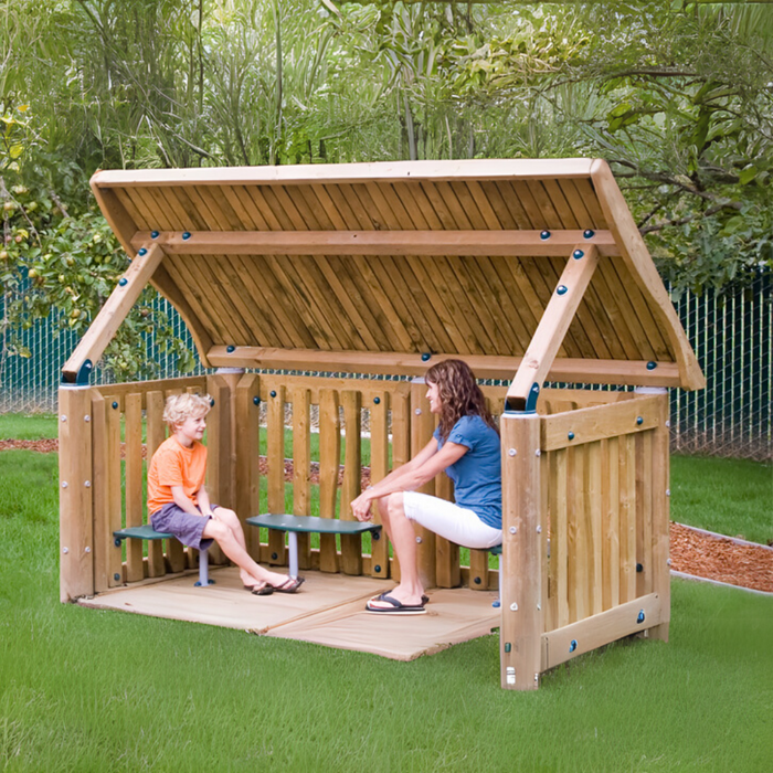 BigToys Youth Shelter Freestanding Trike Path EC-108, MEC-108