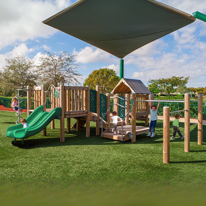 BigToys Villa Freestanding EarlyWorks Structures EC-690-10, MEC-690-10