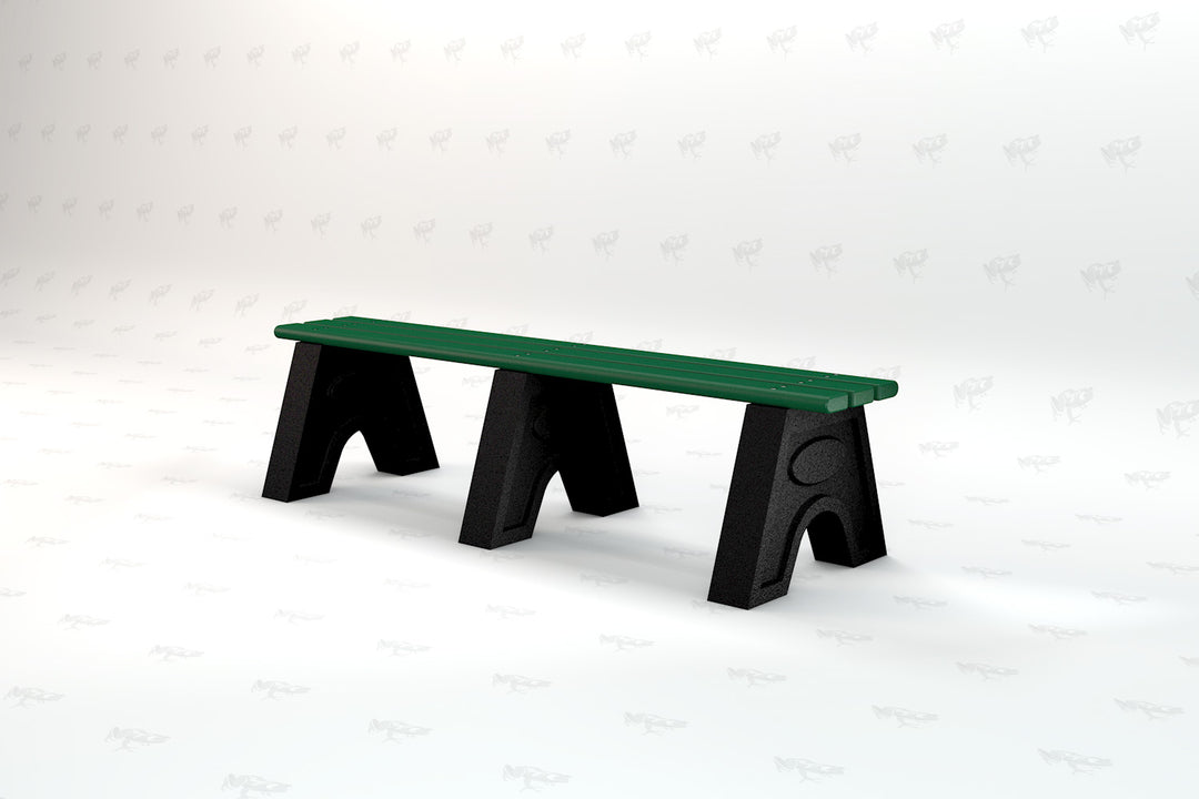 Frog Furnishings Recycled Plastic Sport Bench