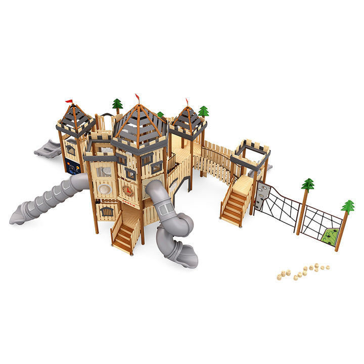 Wisdom Nature Castle Playground Structure FL50CS-0001