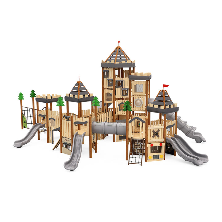 Wisdom Nature Castle Playground Structure FL50CS-0001