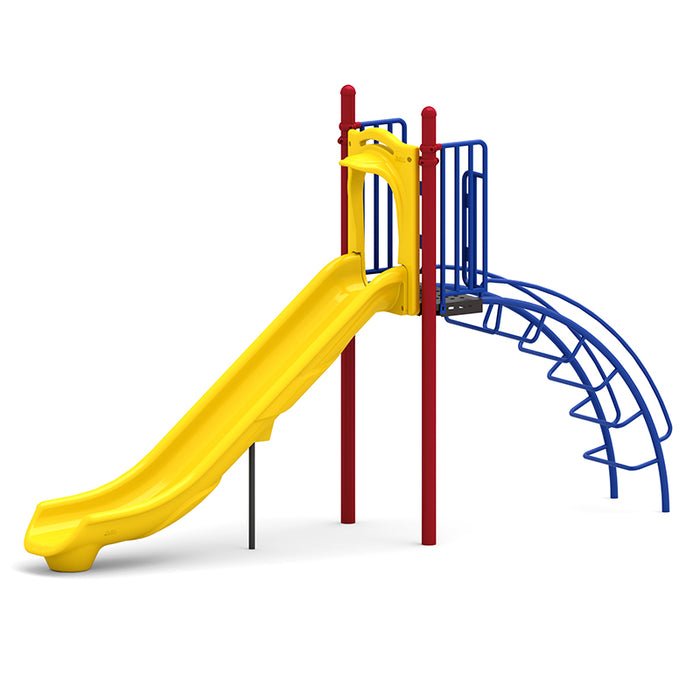 Wisdom Commercial WiseFREE 5' Freestanding Single Slide FS-WKP-SL6001AC