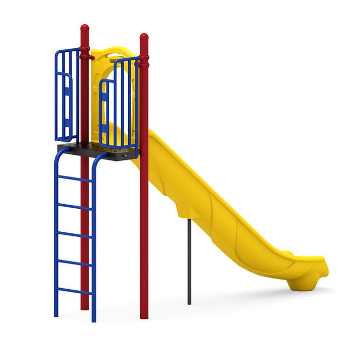 Wisdom Commercial WiseFREE 6' Freestanding Single Slide FS-WKP-SL7201SRC