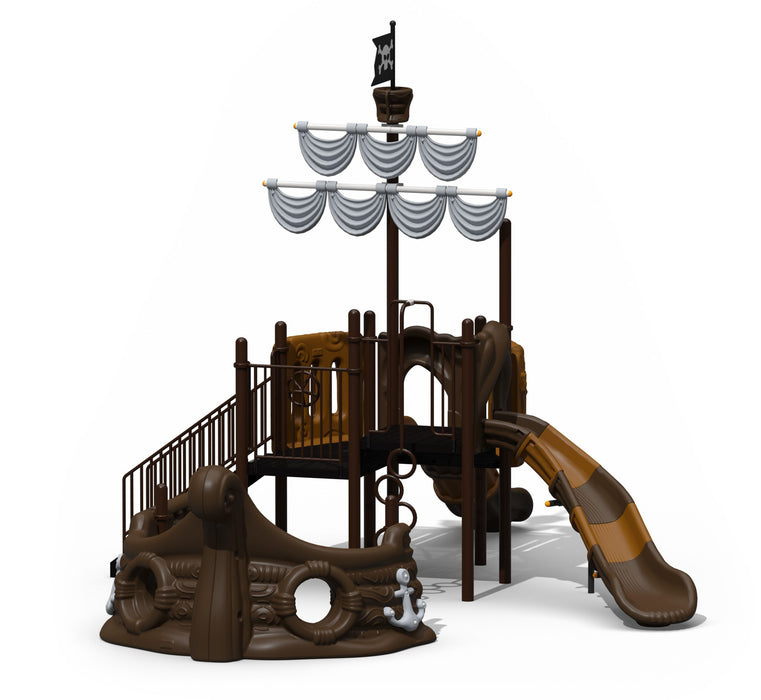 Custom Playground Equipment Fish Are Friends Playground Set CPP-204
