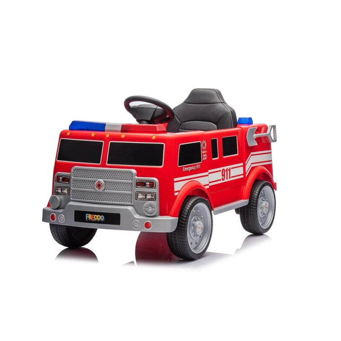 Freddo Toys 12V Freddo Fire Truck 1 Seater Ride on FR2868