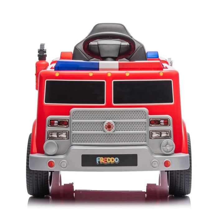 Freddo Toys 12V Freddo Fire Truck 1 Seater Ride on FR2868