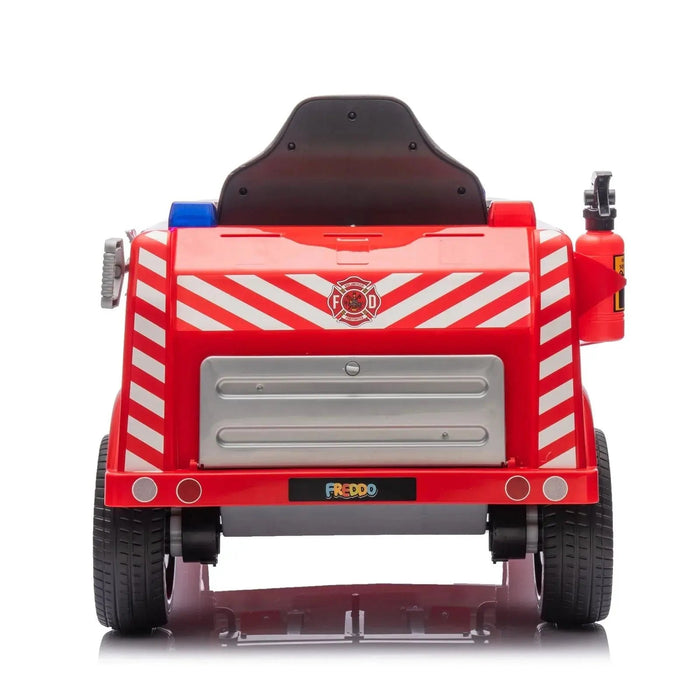 Freddo Toys 12V Freddo Fire Truck 1 Seater Ride on FR2868