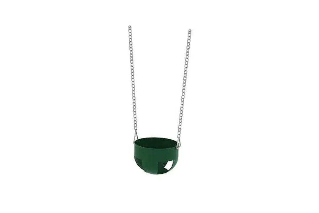 Wisdom WiseFree Swing Full Bucket Seat & Galvanized Steel Chain Set SS-0011