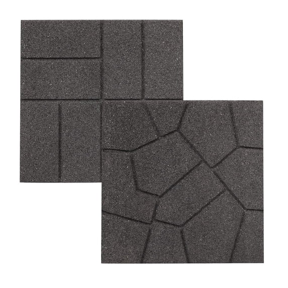IMC Outdoor Living GroundSmart 16” x 16” x ¾” Dual-Sided Rubber Paver