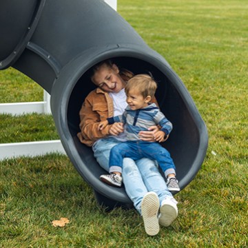Swing Kingdom Tiny Island Playground Commercial Vinyl Playset